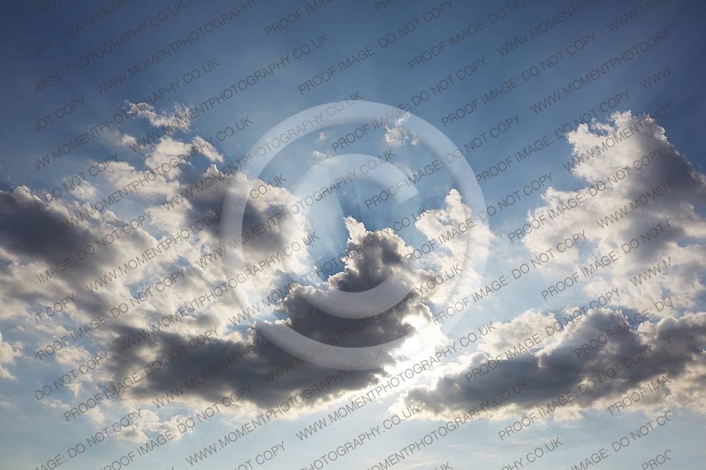 Clouds against blue sky