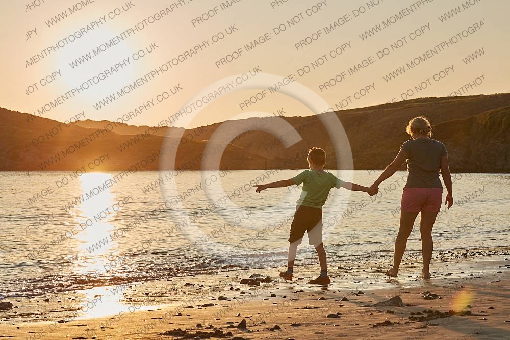 Whitesands Beach Pembrokeshire Wales Uk