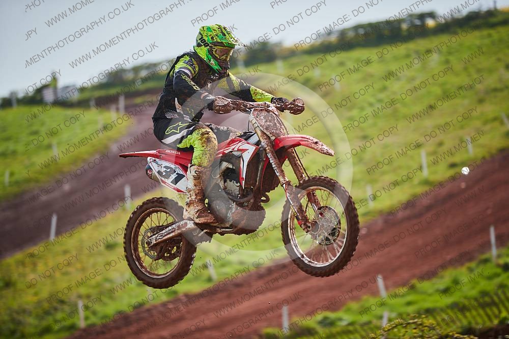 Motorcross motorbike race in Exeter