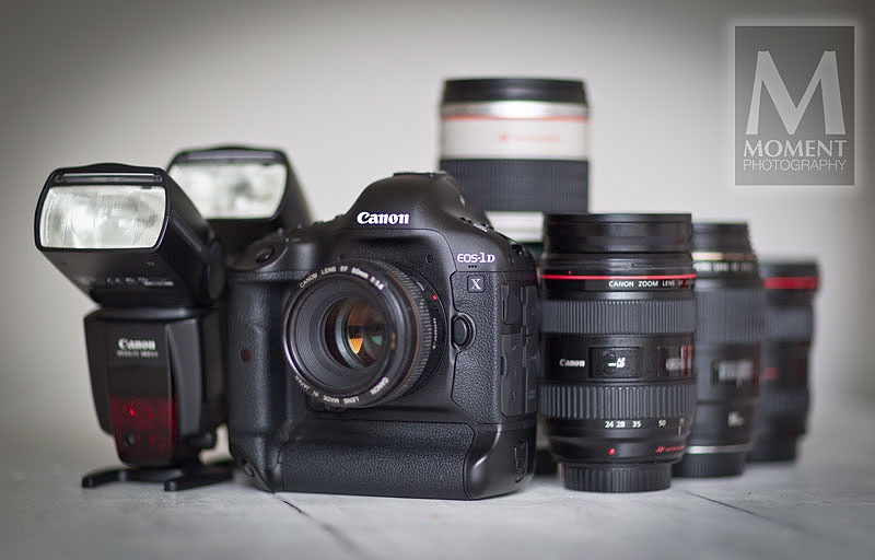 Canon 1DX camera and L lenses