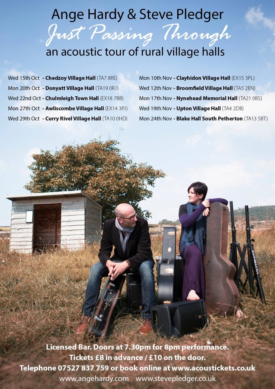 Supporting local folk singers