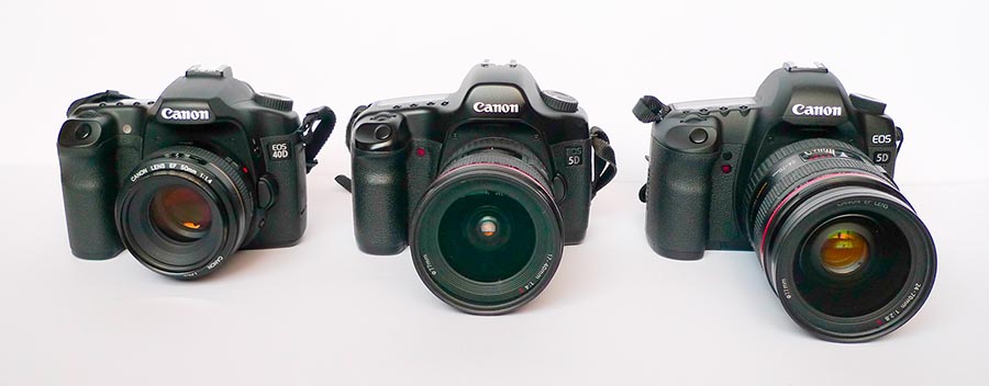 Canon 5D and Canon 40D