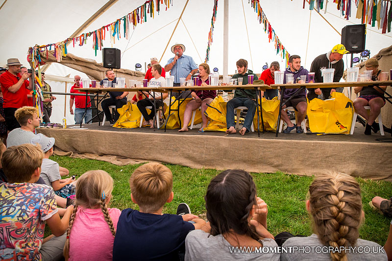 The Chunder Clallenge where you are encouraged to eat all sorts of disgusting things at The Lowland Games 2016