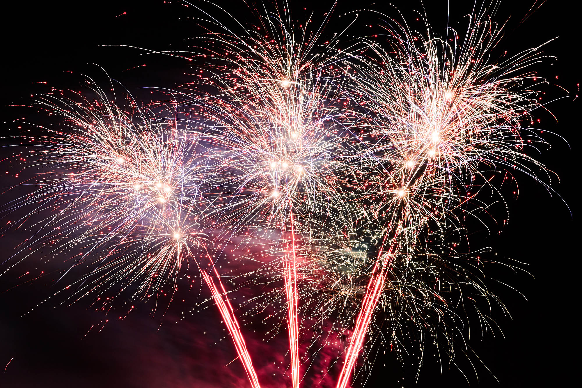 Fireworks Display at Halswell House in Goathurst