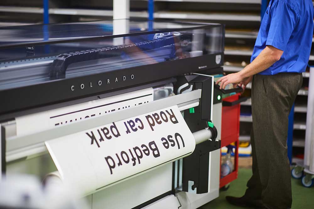 Canon Colorado Printers at Protect Signs 9