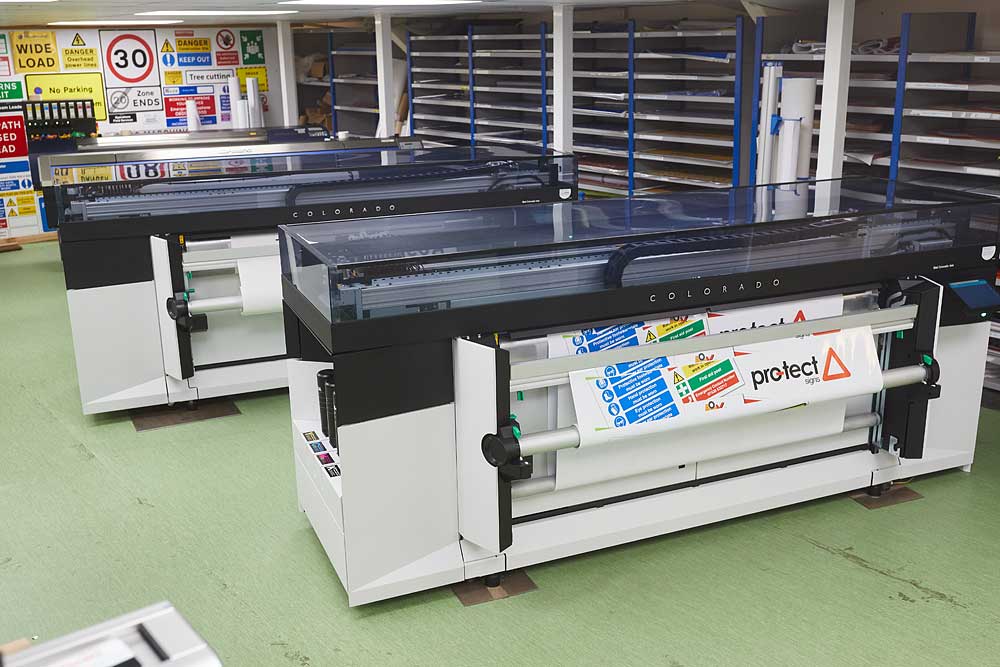 Canon Colorado Printers at Protect Signs 1