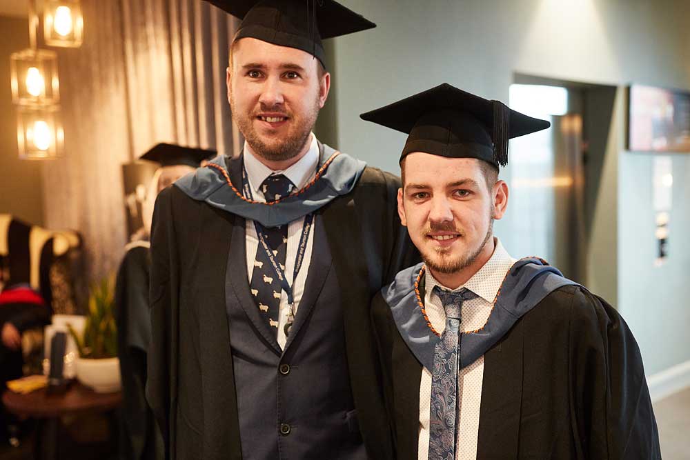 Graduation photography for Bridgwater & Taunton College 2