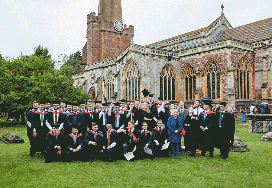 Graduation photography for Bridgwater & Taunton College 6